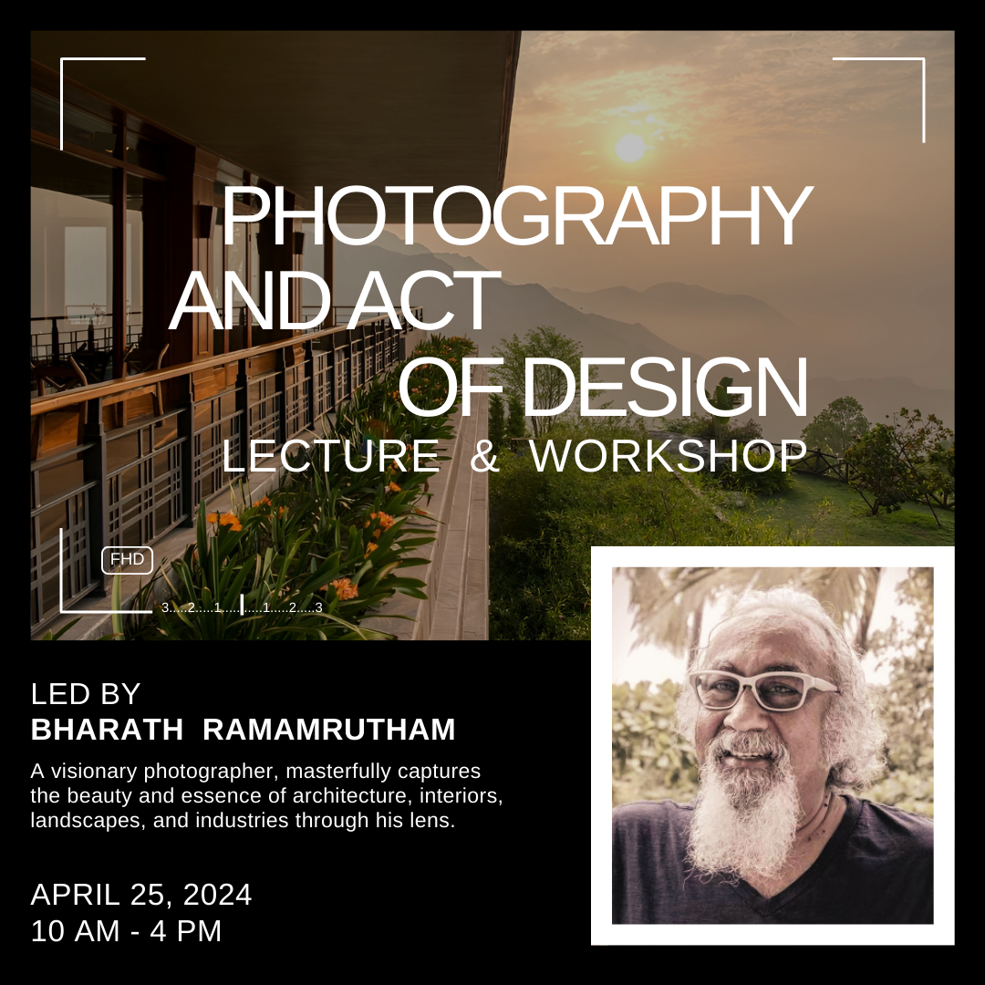 Photography And The Act Of Design - Lecture And Workshop - Care School 