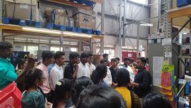 Industrial Visit to Reliance Smart, Trichy: Department of Commerce