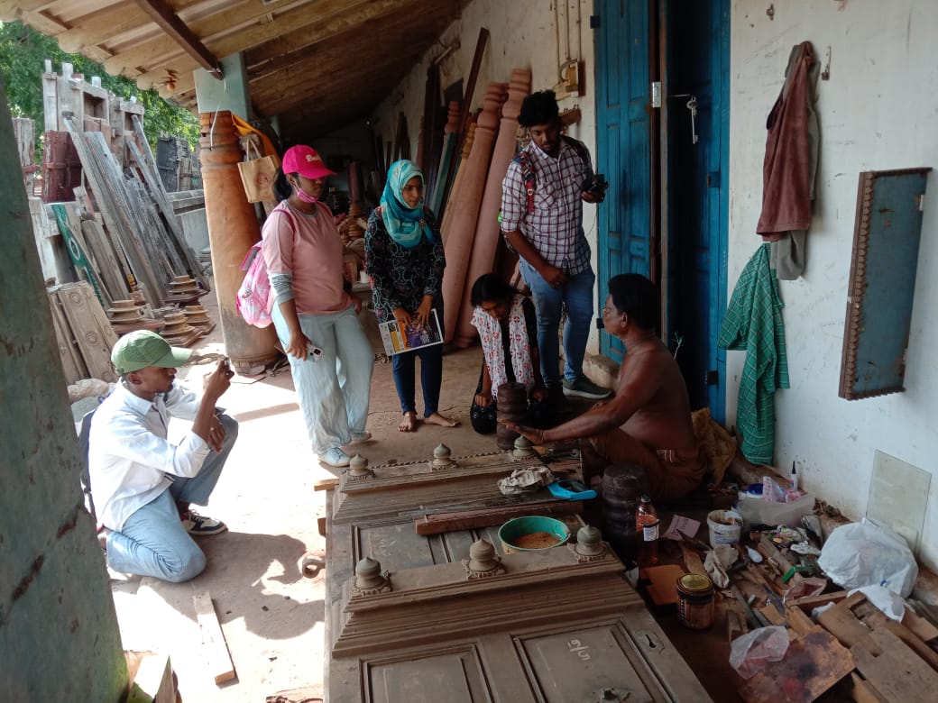 Case study Recreation of old wooden furniture Karaikudi CARE