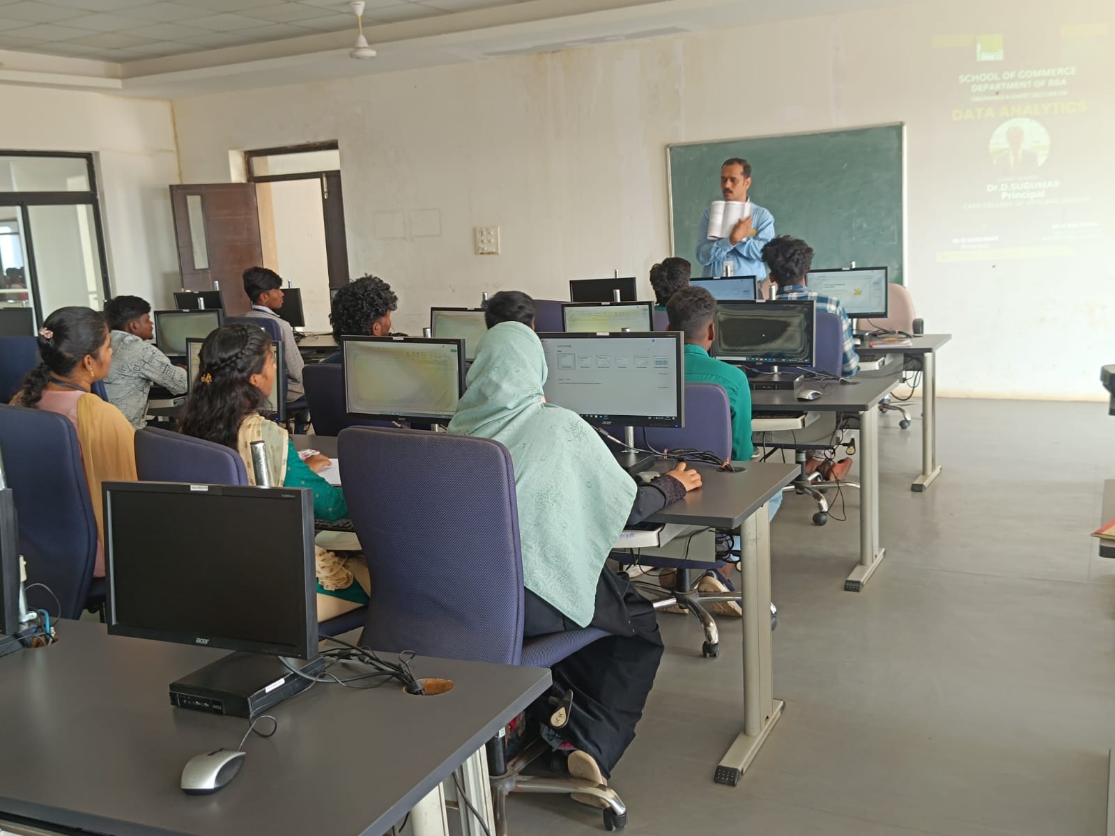 Guest Lecture on Data Analytics - CARE College of Arts and Science