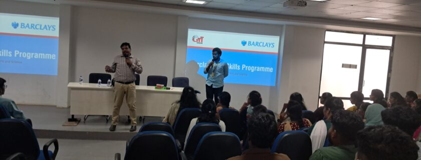 Barclays Lifeskills Programme Session by CARE Placement Cell