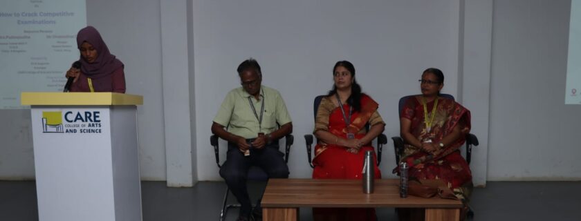 Seminar on How to Crack Competitive Examinations