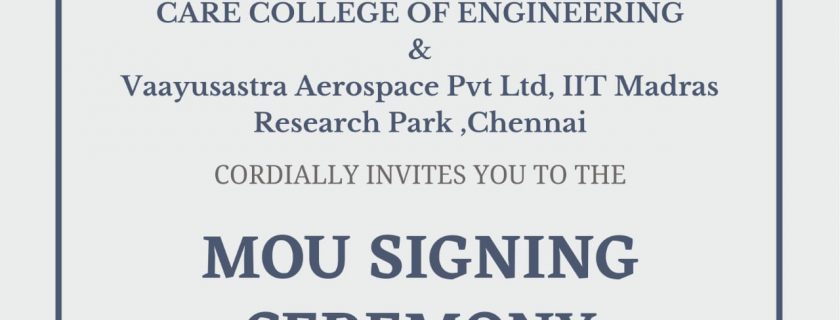 MoU with Vaayusastra Aerospace Private Limited