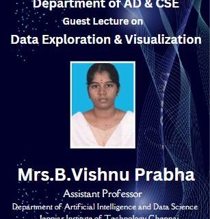 Guest Lecture on Data Exploration and Visualization