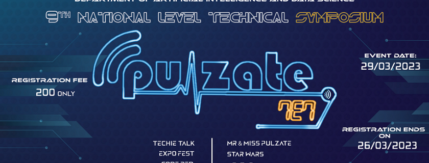 Pulzate 7E7-A National Level Technical Symposium
