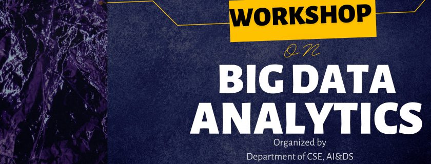 Workshop on Big Data Analytics