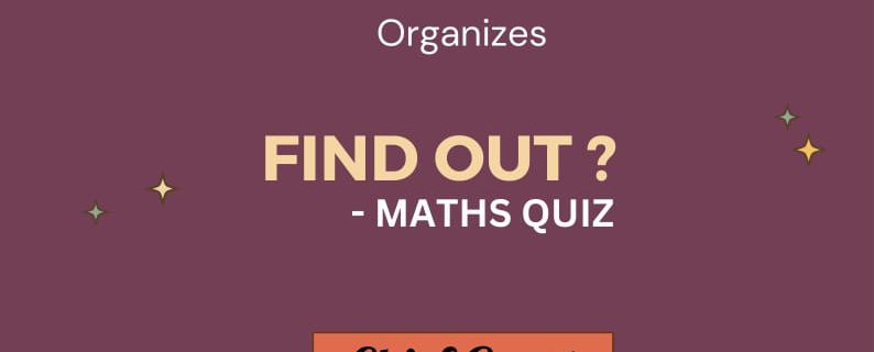 “FIND OUT?” – Maths Quiz