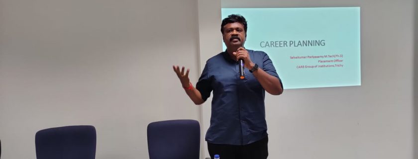 Career Planning and Placement Goal – Mr. Selvakumar P, Placement Officer – CARE Group of Institutions