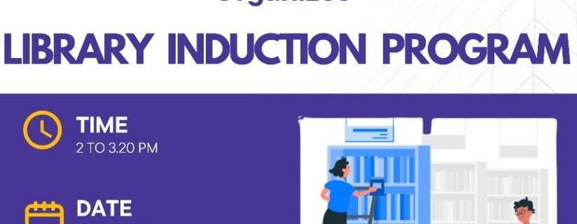 LIBRARY INDUCTION PROGRAM