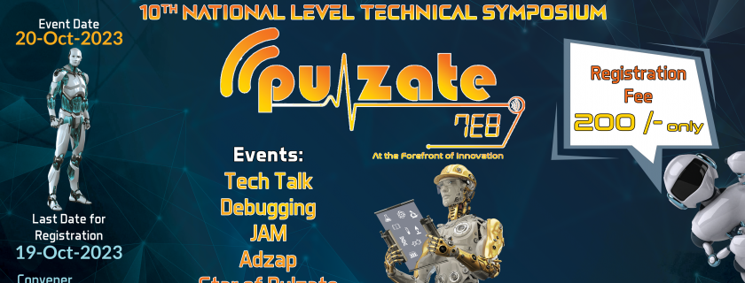 Pulzate 7E8- 10th National Level Technical Symposium
