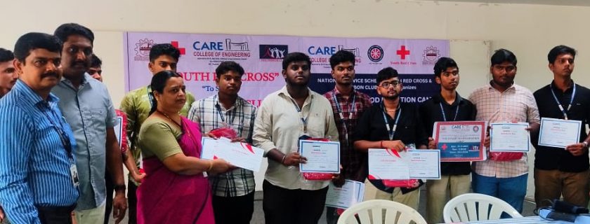 Voluntary Blood Donation camp by the NSS ,YRC and RRC