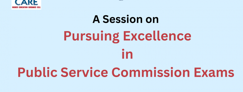 Pursuing Excellence in Public Service Commission Exams – Event