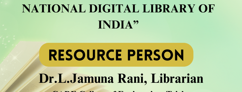 An Awareness Program : National Digital Library of India
