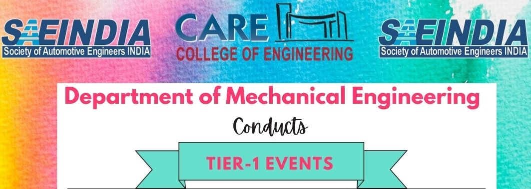 SAE India Tier I Event - Department of Mechanical Engineering