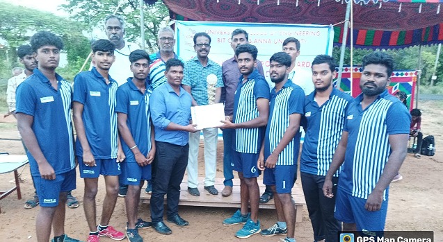 Anna University Zonal Ball Badminton Tournament