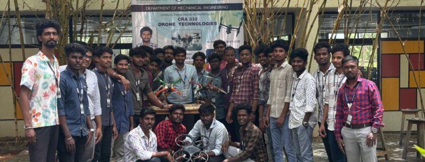 THREE DAYS HANDS-ON WORKSHOP ON CRA332 – DRONE TECHNOLOGIES