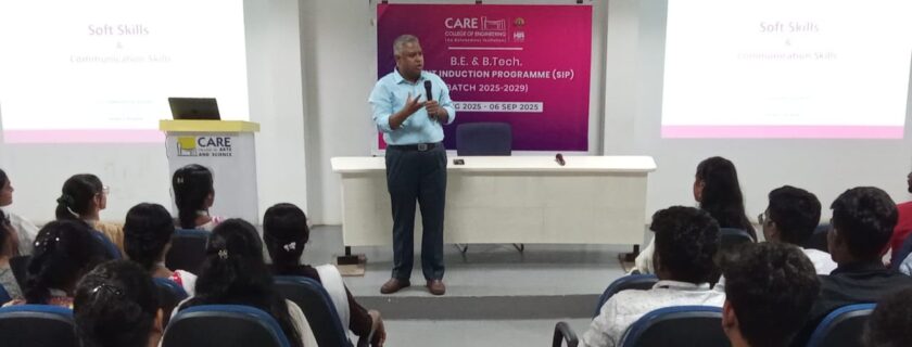 First Year Student Induction Programme - "The Journey of Excellence in Language Learning" - S and H - 26.8.25