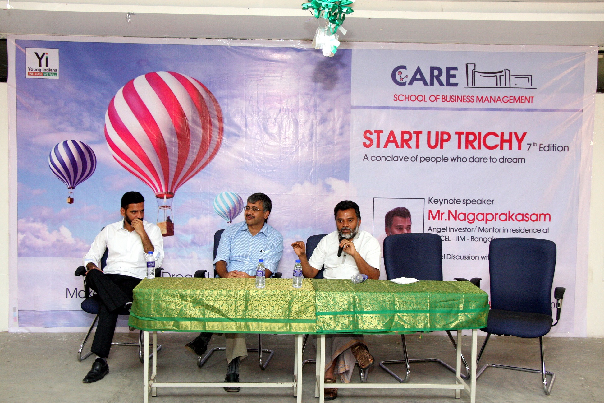 “Start Up Trichy” 7th Edition – Expert panel headed by Mr. Nagaprakasam – Angel Investor & Mentor in Residence at IIM Bangalore