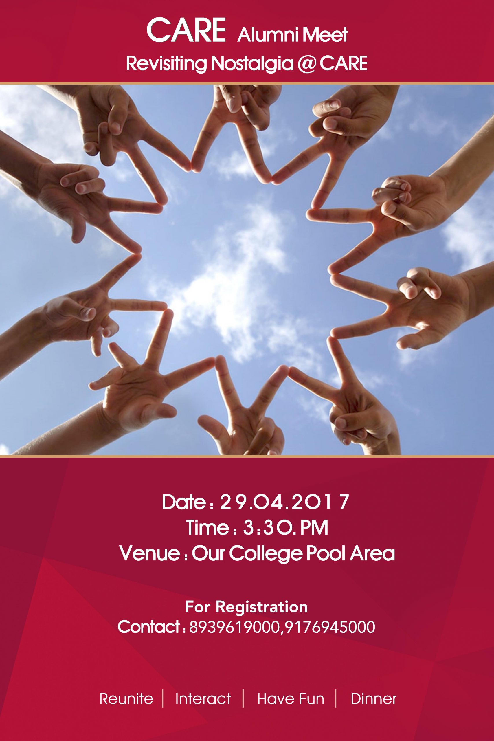 CARE Alumni Meet on 29 April 2017