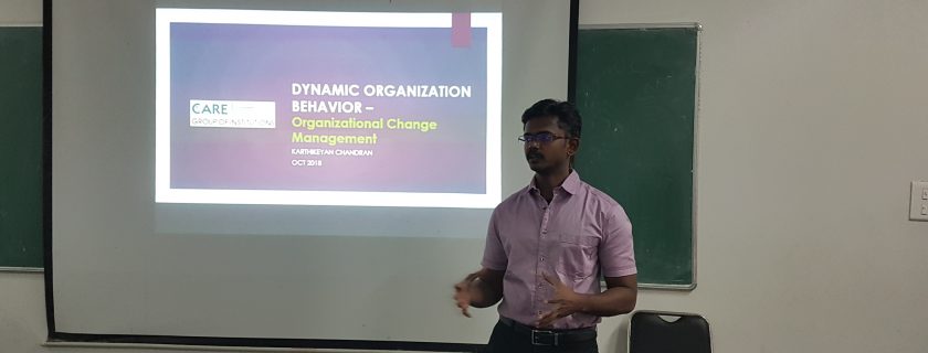 Organizational Change Management – Guest Lecture