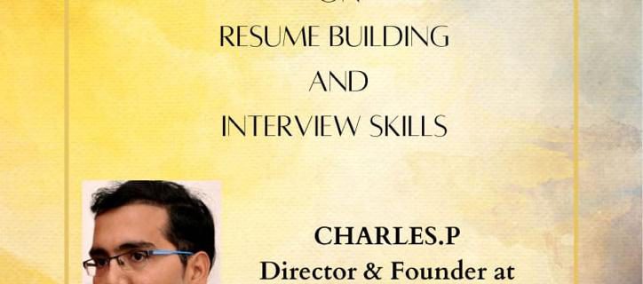One-day Workshop on “Resume Building and Interview Skills”